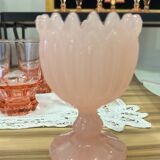 Portieux opaline stemmed bowl