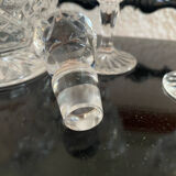 Bohemian crystal liqueur service