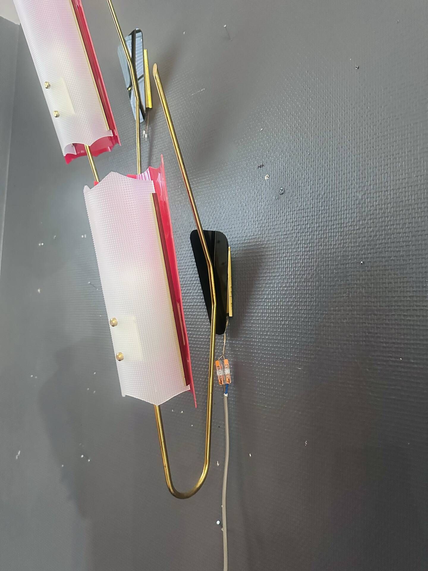 Vintage Stilnovo Wall Lights 1950
