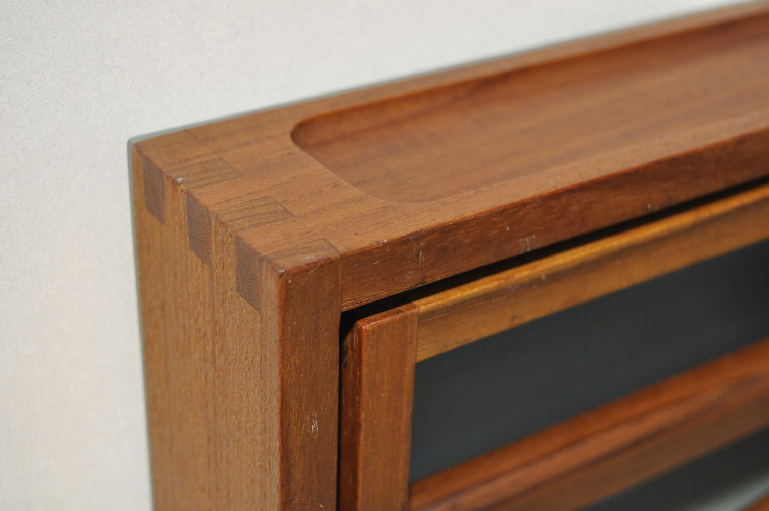 Teak coat rack by Adam Hoff & Poul Ostergaard for Virum, 1950s