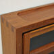 Teak coat rack by Adam Hoff & Poul Ostergaard for Virum, 1950s