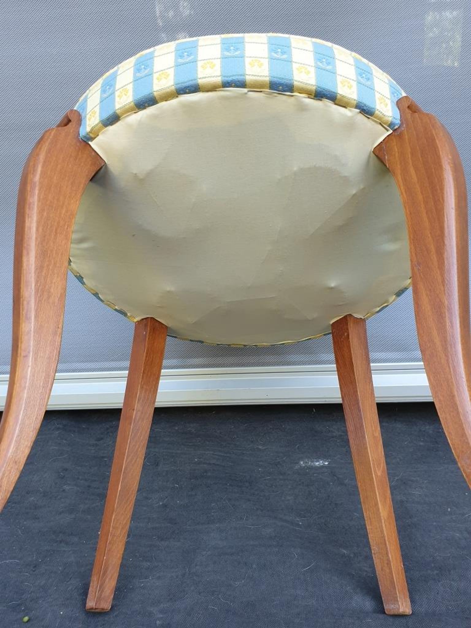 Chaise tapissier de coiffeuse de chambre 1940