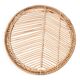 Round rattan top