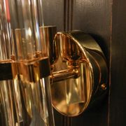 Pair of Venini wall lights, produced in Italy in the 1970s.