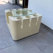 Vintage Bacco rolling bar by Sergio Mazza for Artemide