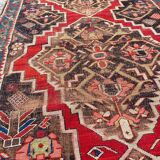 Tapis ancien caucasien karabagh fait main 115x270 cm