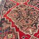 Ancient Caucasian carpet Karabakh handmade 115x270 cm