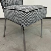 Mid-century tubular steel chair by Jozsef Peresztegi