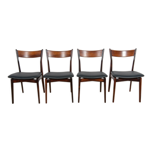 Chaises de salle à manger - palissandre ensemble