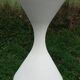 Diabolo-shaped fiber cement planter