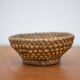 Vintage woven basket, small woven basket, bread basket, banneton