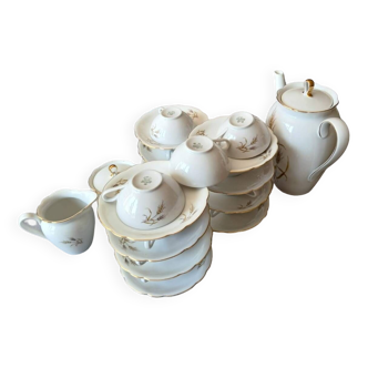 60s porcelain coffee service
