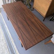 Table basse vintage en palissandre – style scandinave années 60