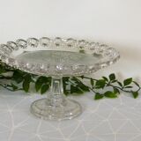 Fruit cup on foot moulded glass