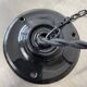OLD VINTAGE ART-DECO XL HALF-SPHERE SUSPENSION LAMP