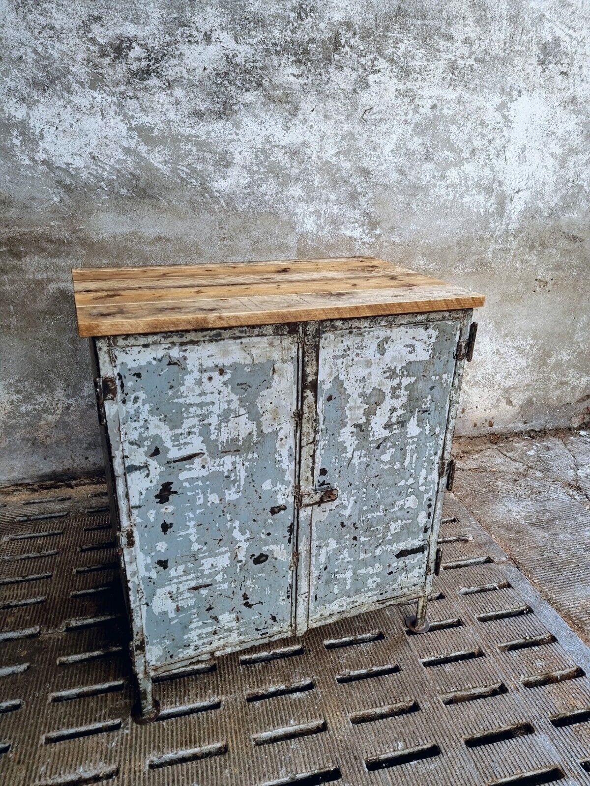 Industrial cabinet sideboard steel