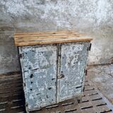 Industrial cabinet sideboard steel
