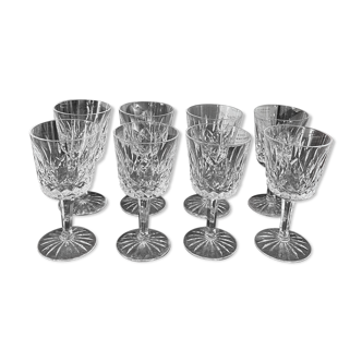 8 verres à porto liqueur Waterford cristal