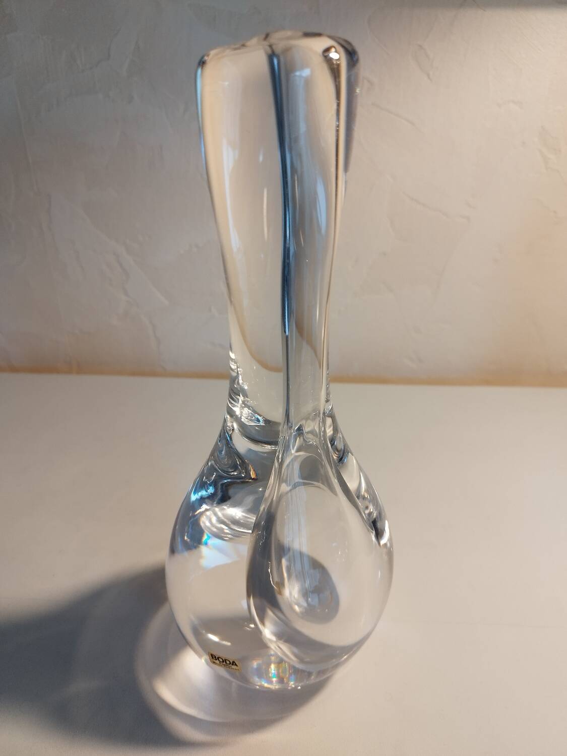 Single flower crystal vase