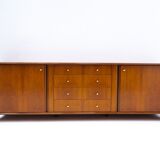 Mid Century Modern Wooden Sideboard with Drawers