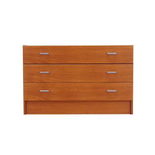 Teak chest of drawers, 1990s, Danish design, production: Denmark