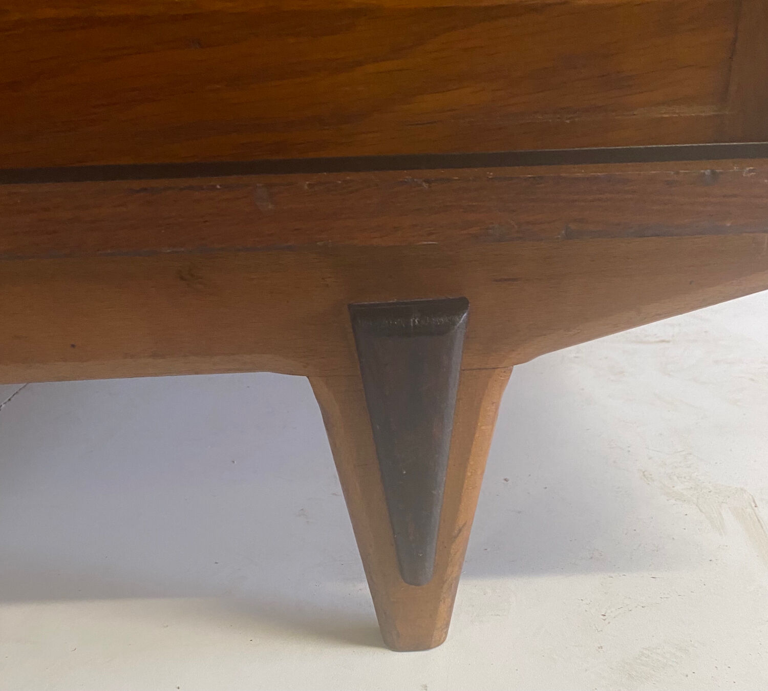Vintage cabinet feet compass