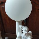 Vintage ceramic lamp from the 80s