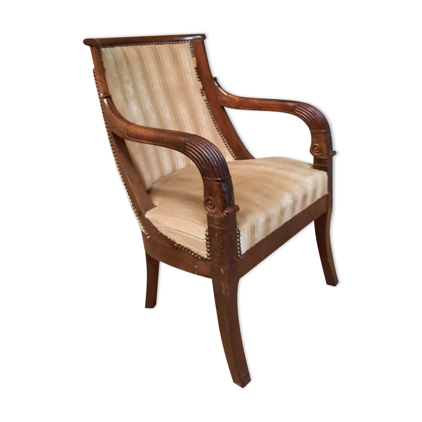 Fauteuil gondole empire