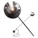 Set de 2 lampadaires 3S par Paolo Tilche, 1970s,