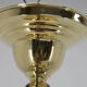 Art nouveau flush mount, 1910s, restored