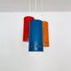 Unique Enameled Cascading Chandelier