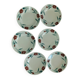 Assiettes a dessert longchamp