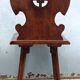 Old Alsatian chair