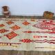 Handmade moroccan berber rug 250 x 147 cm