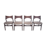 Chairs, Danish design, 1960s Design by Eric Buck.