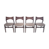Chairs, Danish design, 1960s Design by Eric Buck.