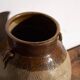 Ancient Chinese glazed stoneware vase – China, circa 1900
