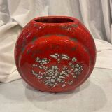 Red vase