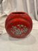 Red vase