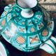 Set of 6 Vallauris ceramic pieces signed Robert Picault