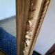 Very large gold mirror