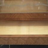 Vintage display cabinet in rosewood veneer 1950/1960