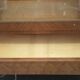Vintage display cabinet in rosewood veneer 1950/1960