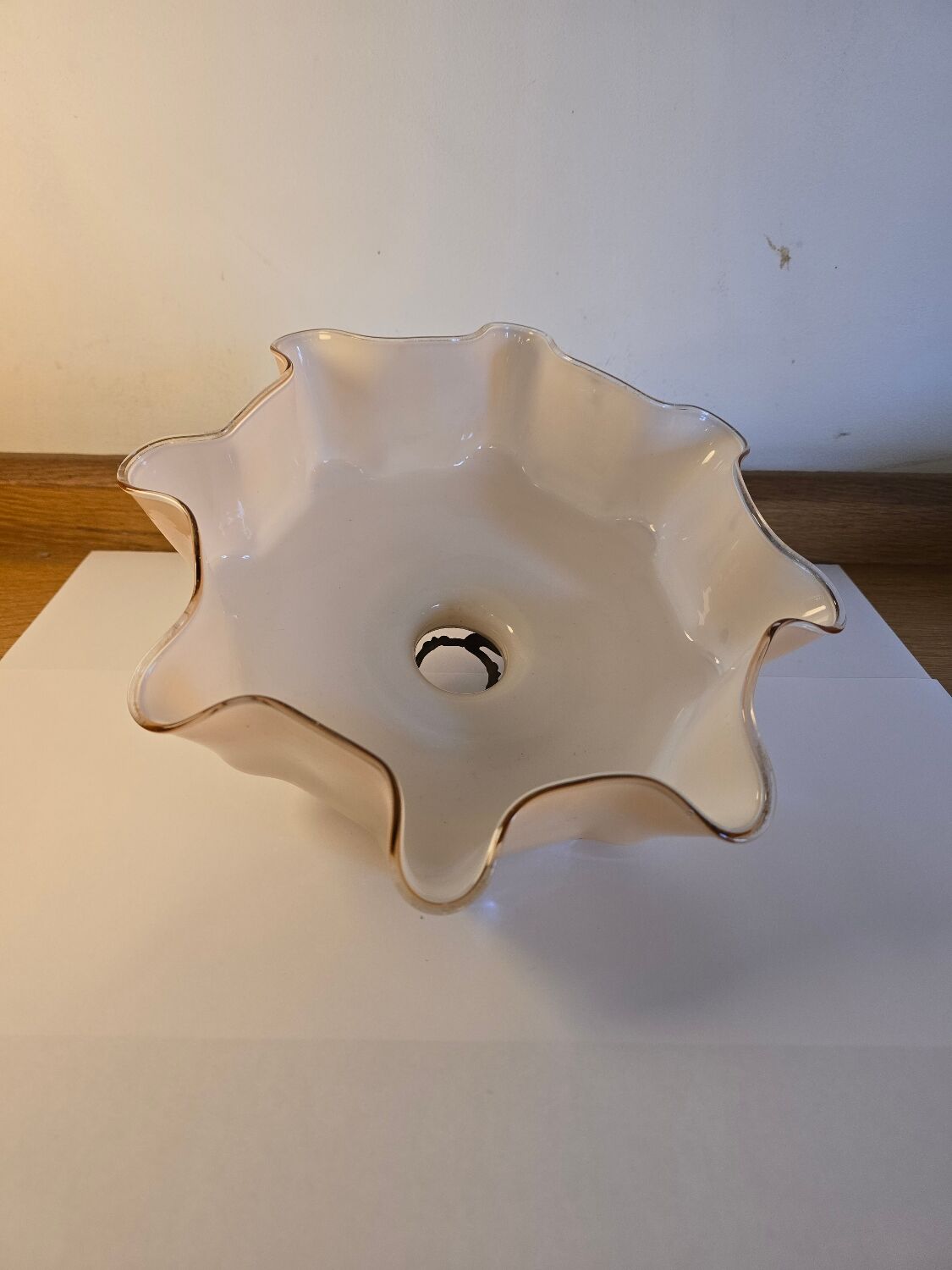 Opaline pink suspension 1960