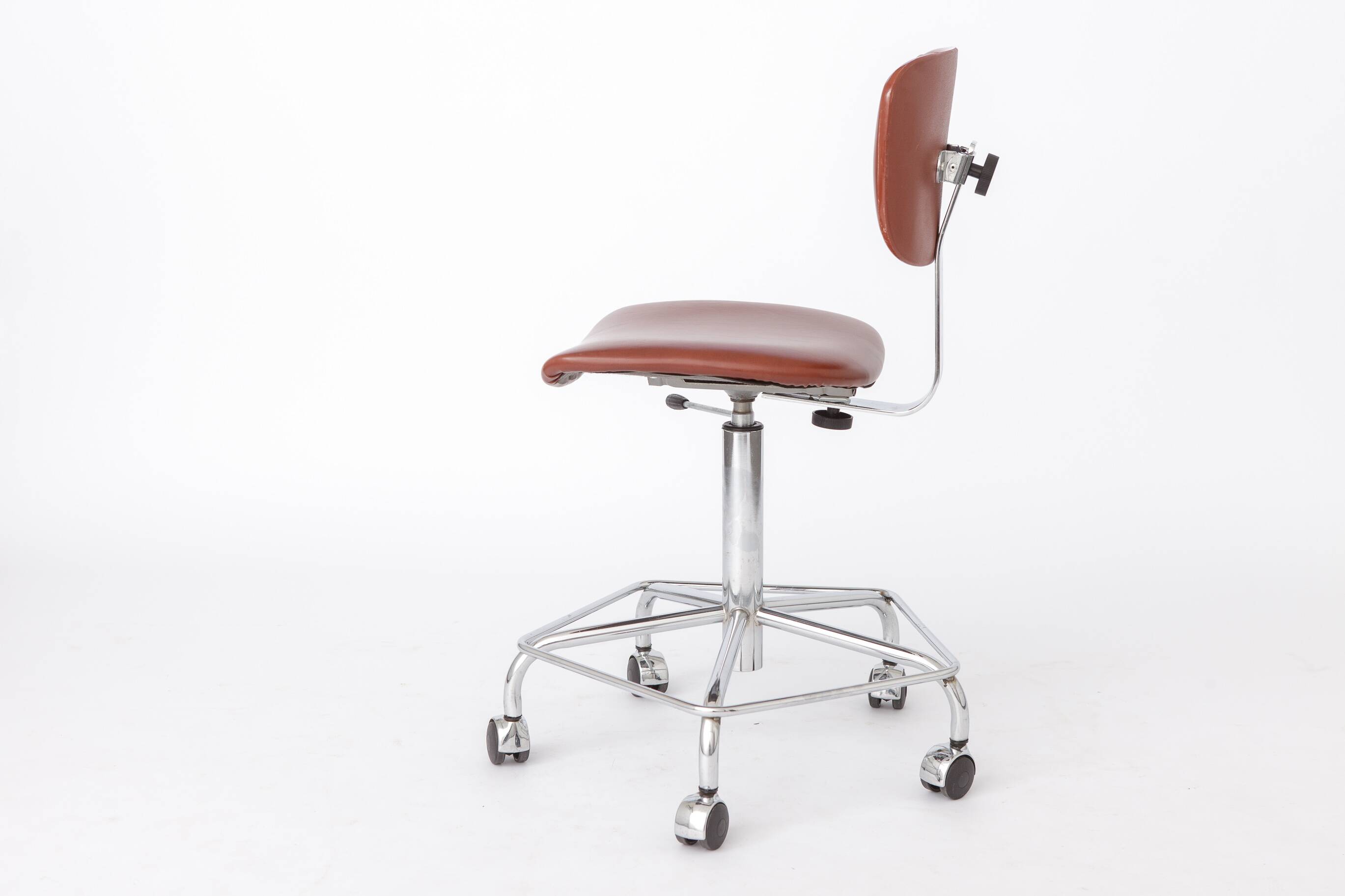 Vintage Swivel Chair by Bremshey & Co. | Office Chair | Germany, 1980s