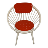Scandinavian circle armchair