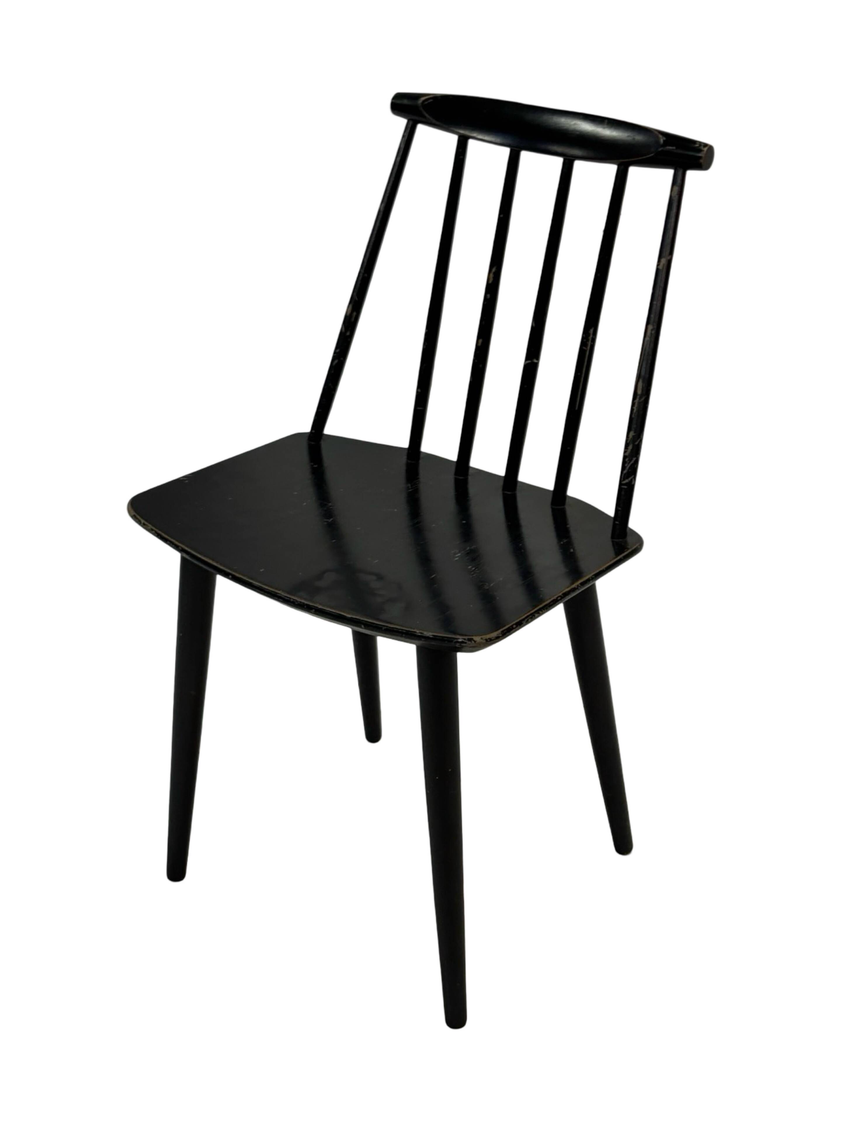 Mid Century Folke Pålsson J77 Chair for FDB Møbler 1960's Design