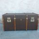 Old travel trunk