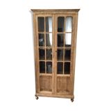 Armoire parisienne vitrée bibliothèque