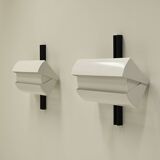 Ensemble de 2 appliques Stria par Ernesto Gismondi pour Artemide, années 1980 Italie.